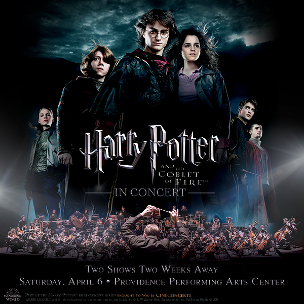 Harry Potter and the Goblet of Fire™ in Concert is today 1P & 7P! Rush for seniors & students available at the box office for both performances. Rush begins 2 hours prior to each performance. Tickets are limited and in selected locations. #HarryPotterinConcert @CineConcerts
