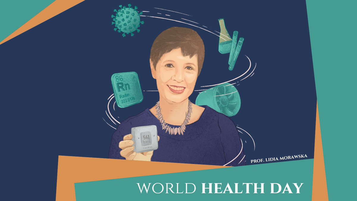 On #WorldHealthDay, meet. Prof. Lidia Morawska, a world-renowned scientist and air quality specialist. She helped stop the COVID-19 pandemic by proving the virus is airborne. She was named one of the 100 most influential people of 2021 by Time Magazine. #OutstandingPLWomen