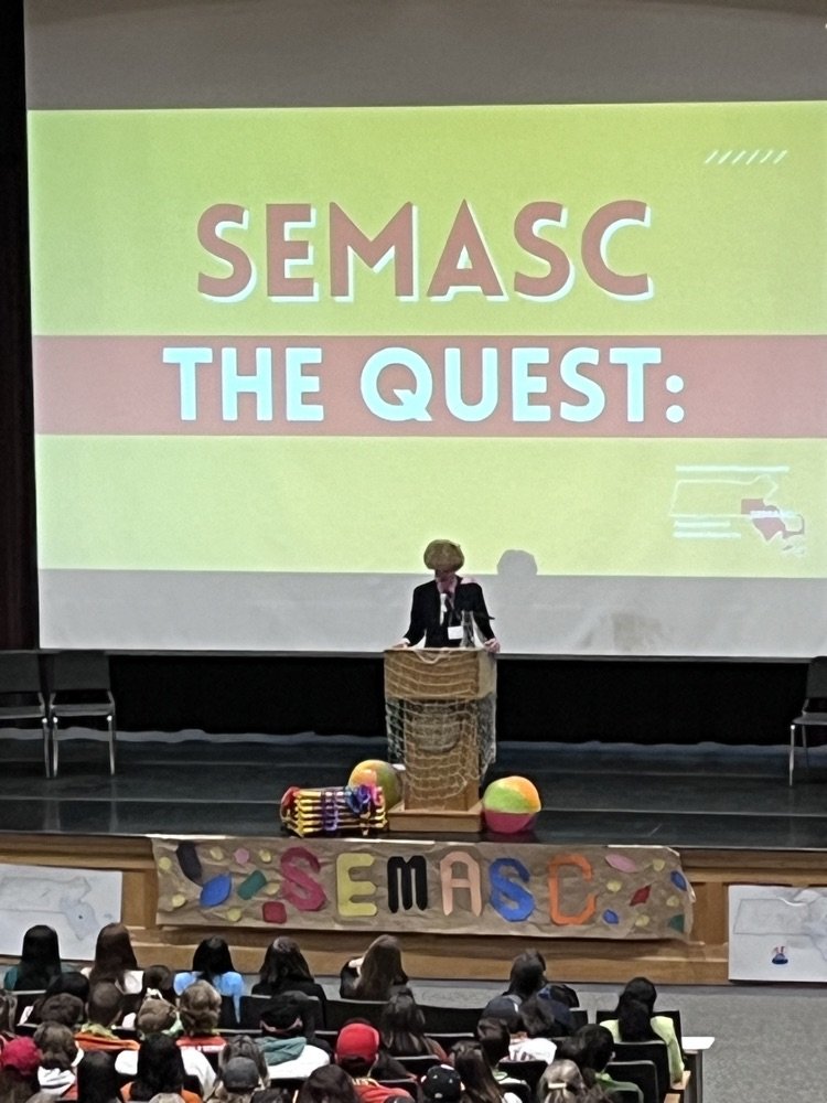 NausetHS's tweet photo. Nauset recognized as SEMASC Council of Excellence today. Sophomore Bryce Egeli wins bid as SEMASC Delegate. Molly Filteau wins Unsung Hero Award. #StuCoRocks! https://t.co/SOzqC7U0un
