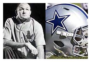 Jack Eskridge. The man who made the cowboys star. Eskridge started his career playing for the yellowjackets. He then went on to have a wonderful career with many highlights one of them being EQ manager for the Dallas Cowboys and creating their logo! #eqlife