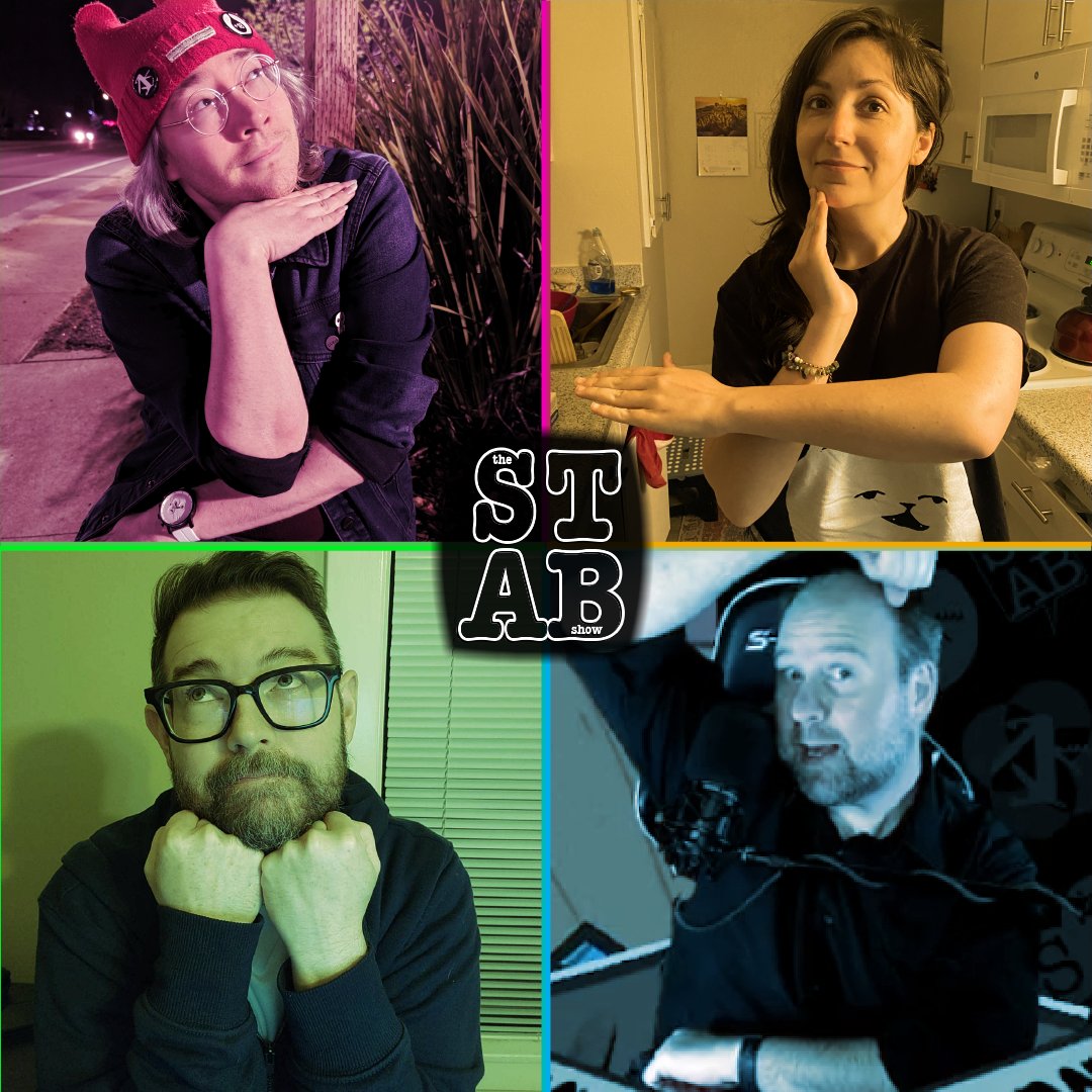 MilkMyth's tweet image. Tonight!
Come watch me, and 2 other panelists read our comedic takes on 5 prompts we received 48 hours before the show! 
Live at 7:30pm Pacific
At STABtv.com