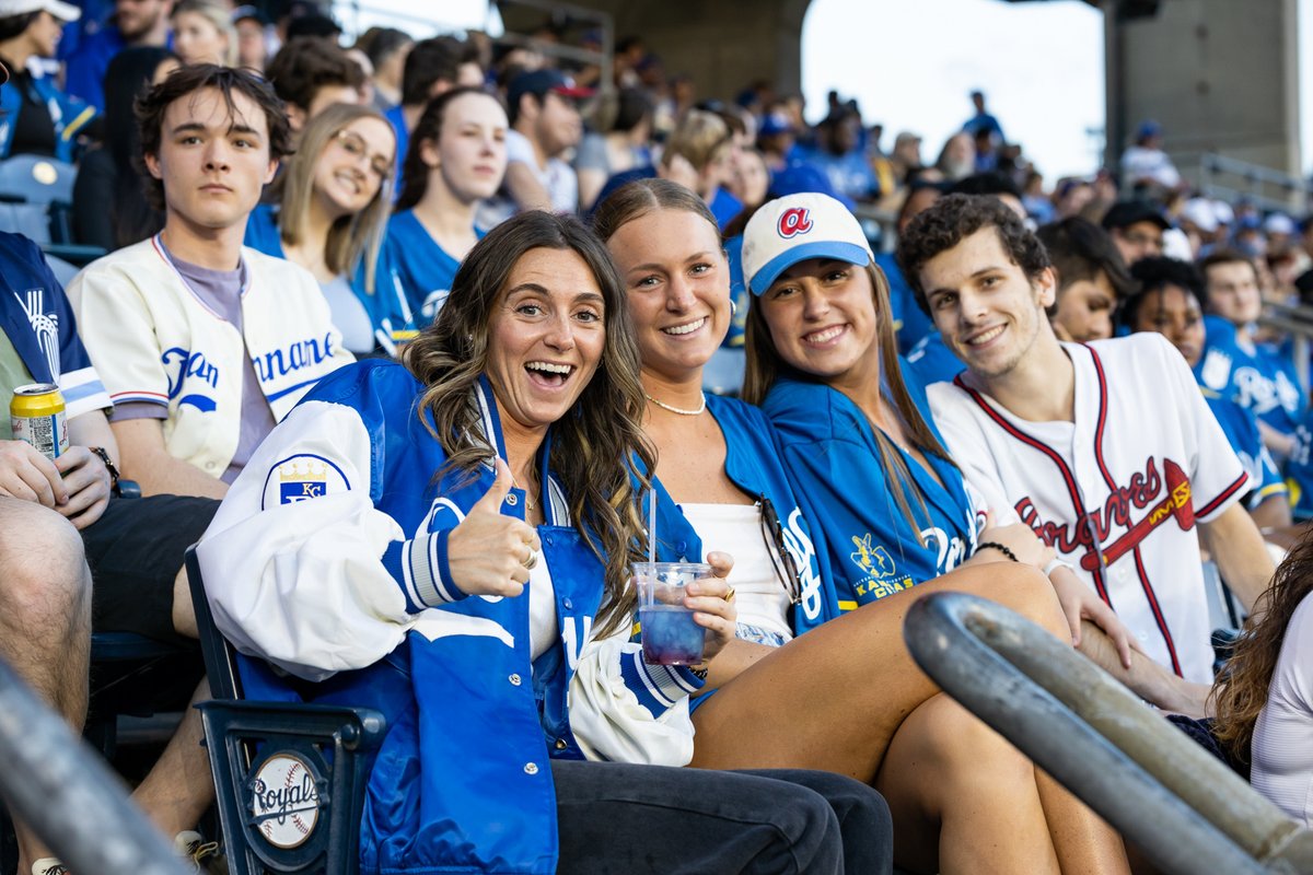UMKC Night at The K is Friday, April 19! Join us at Kauffman Stadium to cheer on our university partners, the Kansas City @Royals. Anyone who purchases a theme ticket will get a co-branded Roos/Royals crewneck sweatshirt! TICKETS: mlb.com/royals/tickets…