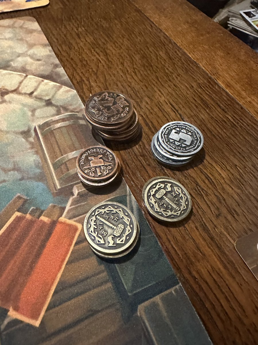 The Drunken Pawn (@thedrunkenpawn) on Twitter photo Finally got to try out the Masterforge addition to Dwarven Smithy! Great addition! <a href="/FlatworksGaming/">Flatworks Gaming</a> Finally got to try out the Masterforge addition to Dwarven Smithy! Great addition! <a href="/FlatworksGaming/">Flatworks Gaming</a>