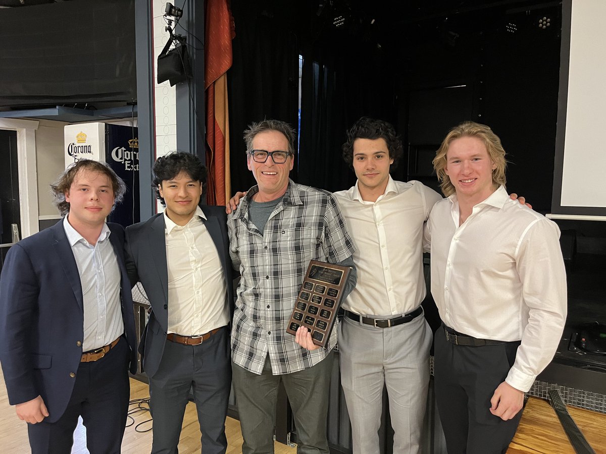 BCHLKings's tweet photo. The Patty Hurren True Beauty Award winner is selected by the players. This year it was awarded to our equipment manager Bart McDonald!

#BorntobeKings👑 https://t.co/W4UYrM4Tis