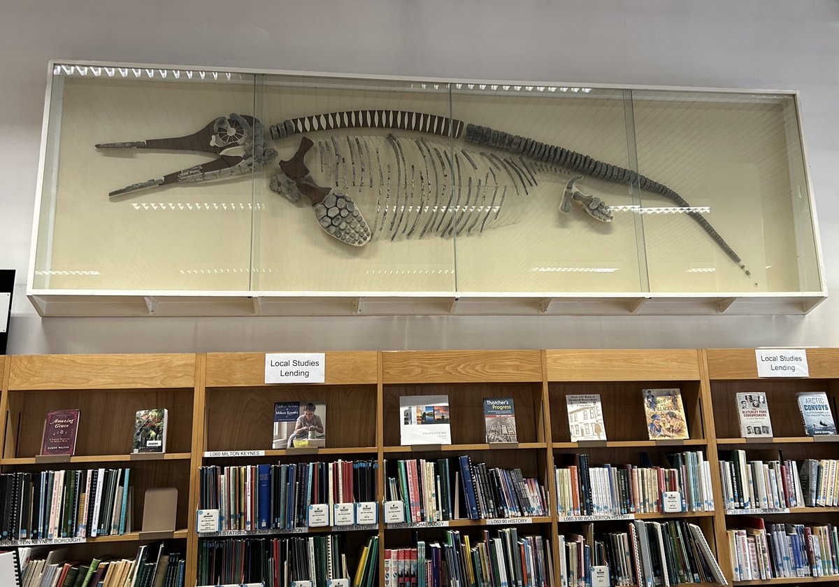 Milton Keynes Museum (@mkmuseum) on Twitter photo It's mad to think that where we work, rest and play was once at the lowest point of a primeval sea, home to marine reptiles including Ichthyosaurs.
Pick up your free copy of <a href="/pulsemagazines/">Pulse Magazine</a> from our reception to learn more about the 'Caldecotte Monster,' coming soon to the Museum It's mad to think that where we work, rest and play was once at the lowest point of a primeval sea, home to marine reptiles including Ichthyosaurs.
Pick up your free copy of <a href="/pulsemagazines/">Pulse Magazine</a> from our reception to learn more about the 'Caldecotte Monster,' coming soon to the Museum