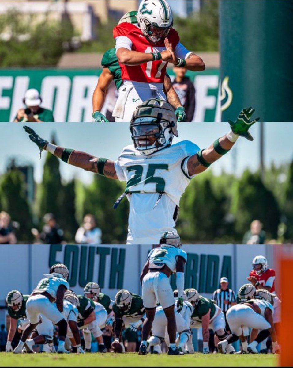 I will be attending USF practice tomorrow GO BULLS💚🤘<a href="/USFHerd/">USF T w i t t e r Herd 🤘</a> <a href="/LP_COACHLUD/">Brandon Ludwig</a> <a href="/H2_Recruiting/">Hasani (H2) | Football Recruiting</a> <a href="/DylanOliver23/">PolkwayDylan</a> <a href="/polk_way/">PolkWay</a>