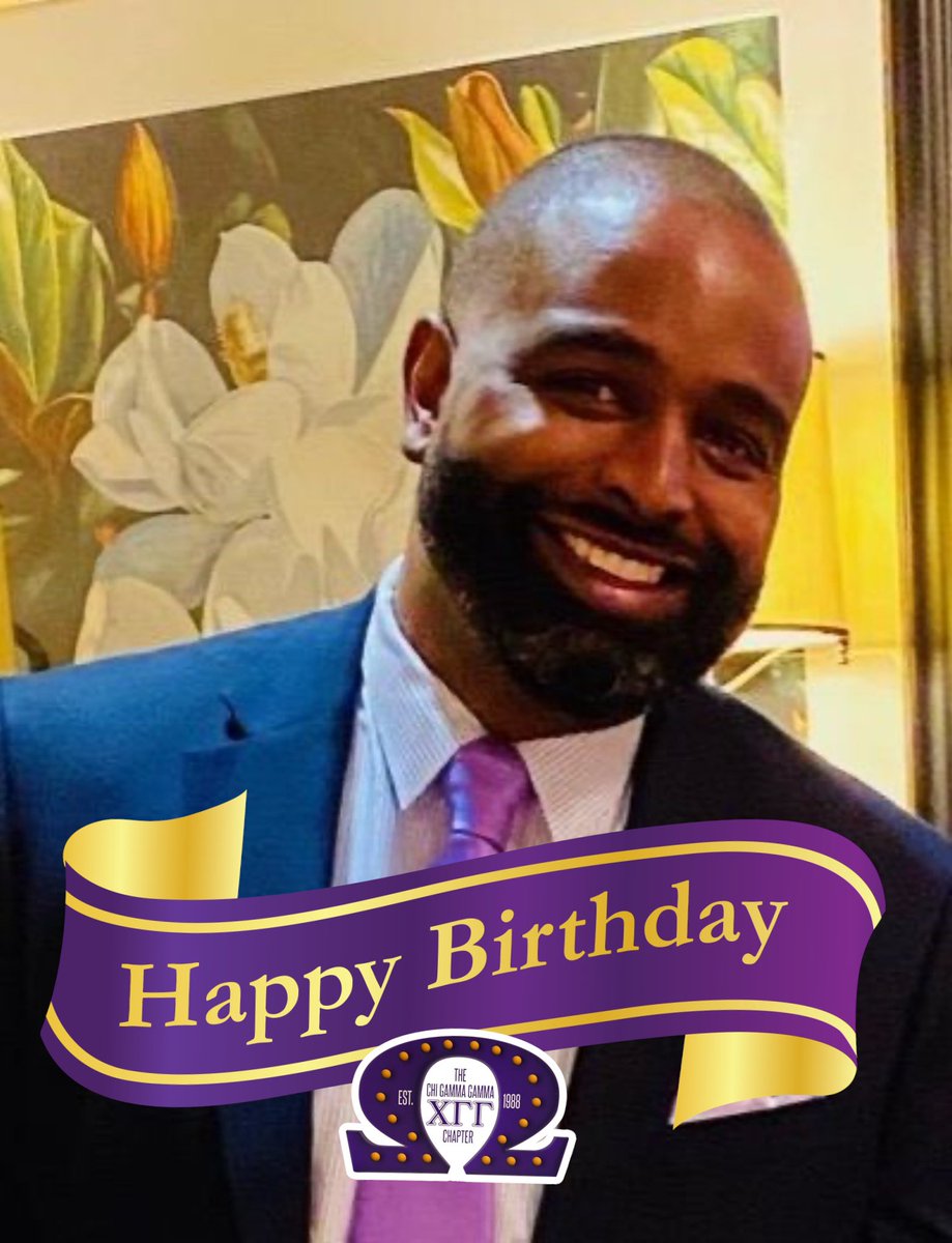 Happy Birthday to Brother Harold Fagan on the 5th of April. Hope you have a great day. #chigammagamma #hbcuculture #fraternity #xgg #eliteoftheelite #quepsiphi #fietts #divine9 #uplift #foundersday #omegapsiphifraternityinc #manhood #greekparaphernalia #perserverance