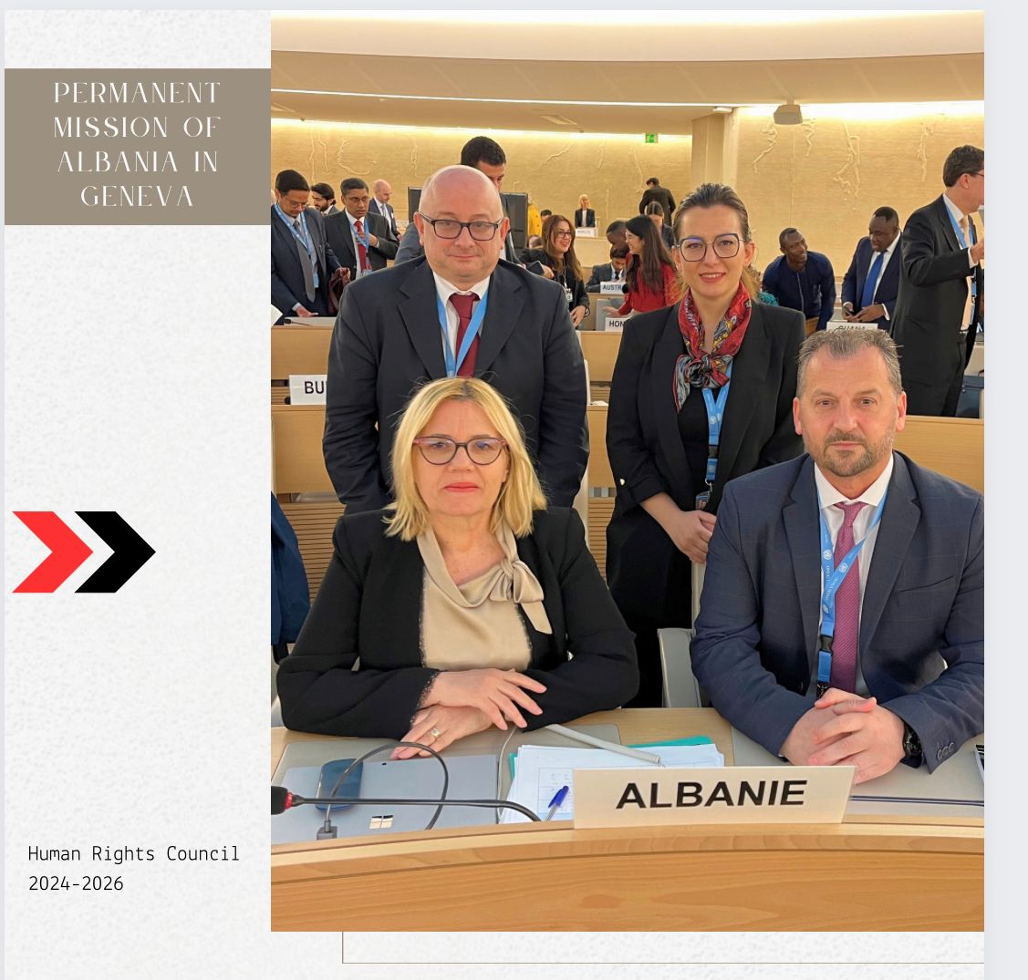 📌 Thanks to the 🇦🇱 team in Geneva for their work in the HRC55, the longest in the history of the Council & the first session for Albania as a member of the HRC. 📌Albania remains fully committed to advancing the promotion and protection of human rights worldwide 🇦🇱 🇺🇳