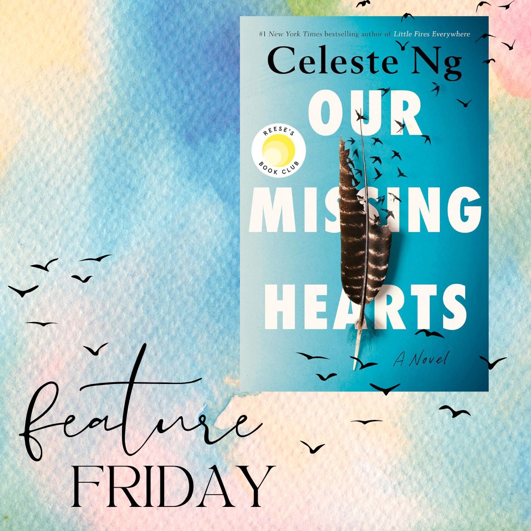 UIResHallLib's tweet photo. Be prepared to cry this Feature Friday after reading "Our Missing Hearts" by Celeste Ng! A novel about children and legacy, art and resistance, and confronting injustice, "Our Missing Hearts" will grip your heart beginning to end. #RHL #Libraries https://t.co/lKa8UzsQx9