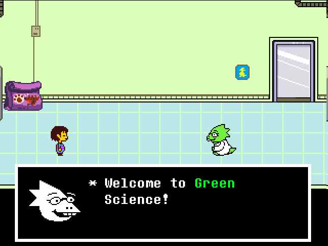 In UNDERTALE, Alphys was originally going to be Green, with her lab being named 'Green Science.' While Toby was very close to keeping this in-game, he opted for Yellow near release to represent his favorite cartoon family. #UNDERTALE #DELTARUNE