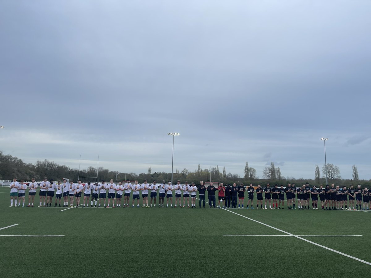 Amazing memorial rugby match in memory of Luke, whose life was taken in a senseless knife attack. His parents, my friends are remarkable and stood stronger than I ever could. Many thousands raised for @VictimSupport who have been incredible supporting Luke’s family 💙 #RIPLuke