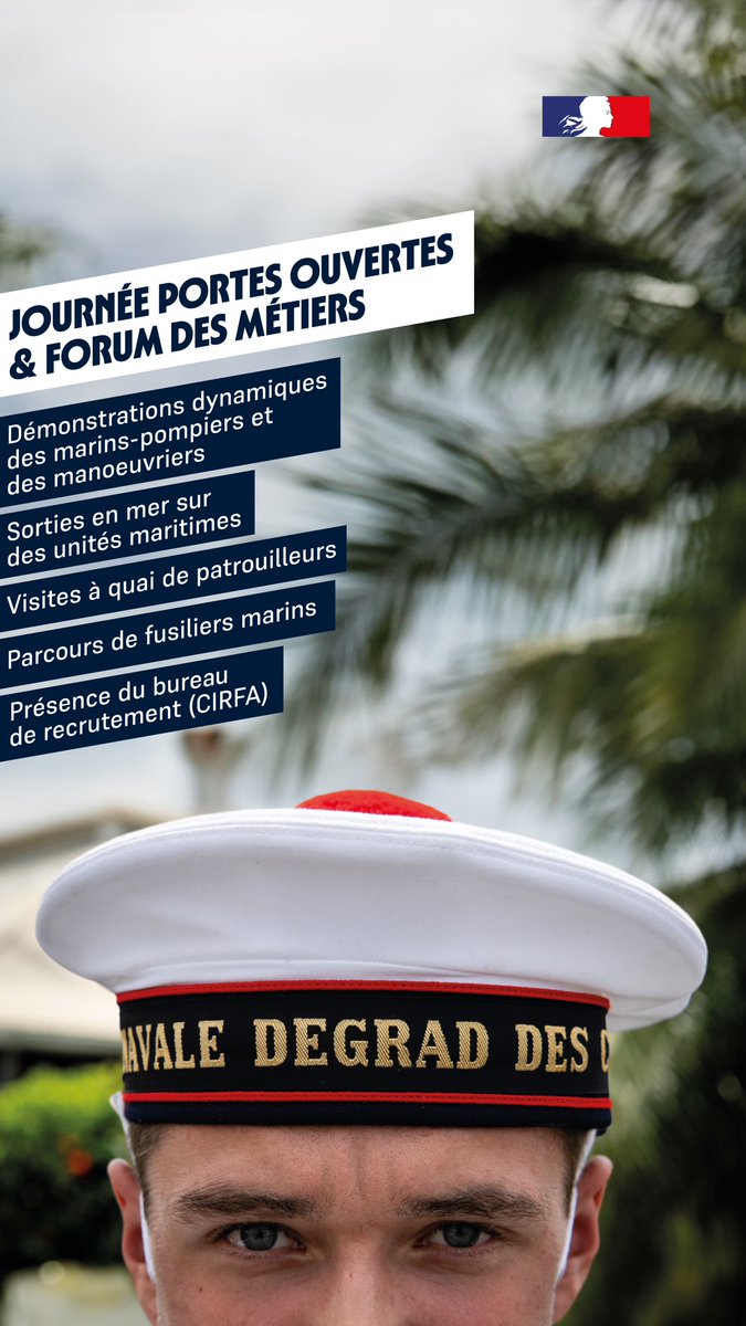 📣🎉⚓️ La base navale de Degrad des Cannes fête ses 3️⃣0️⃣ ans cette année ! ⚓️Cet anniversaire est l’occasion de faire découvrir la base navale et les métiers de la @MarineNationale lors d’une journée portes ouvertes, 🗓️le samedi 20 avril de 8h à 18h.