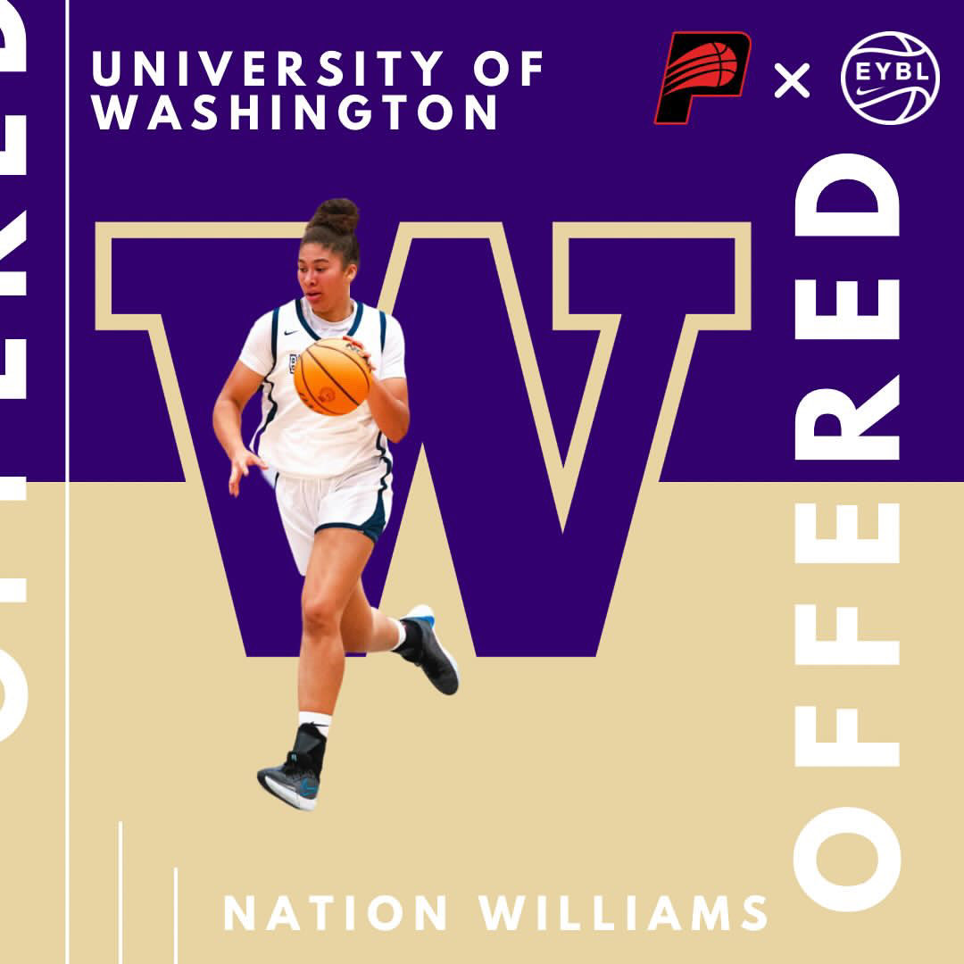 After a great conversation with Coach Langley and @Coach_NAWilson. I am very blessed to receive an offer from @UW_WBB!!