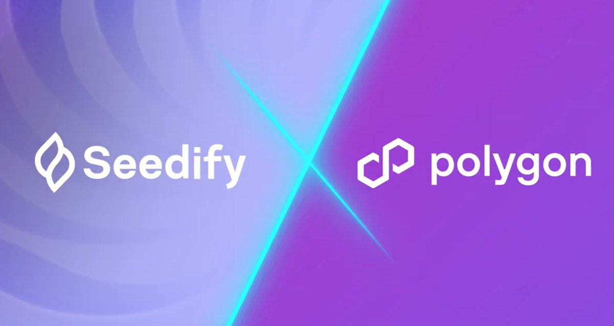 NEW: Polygon Labs and @SeedifyFund are joining efforts to power up web3 development. ✅Seedify can connect with Polygon Ecosystem for possible launches and incubations. ✅Introduction of Seedify projects to Polygon Labs teams and P2 Ventures. ✅Bridge $SFUND to Polygon…