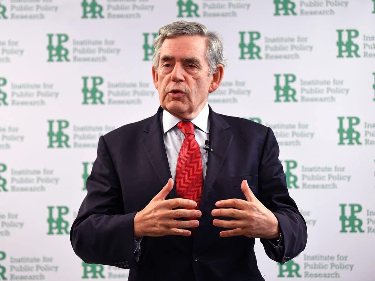 Every time Gordon Brown is interviewed it’s like a grown-up talking; integrity and gravitas. A sobering comparison between towering intellect with a deep social-conscience and the PMs we’ve been lumbered with recently. A thoroughly decent man who history will judge kindly.