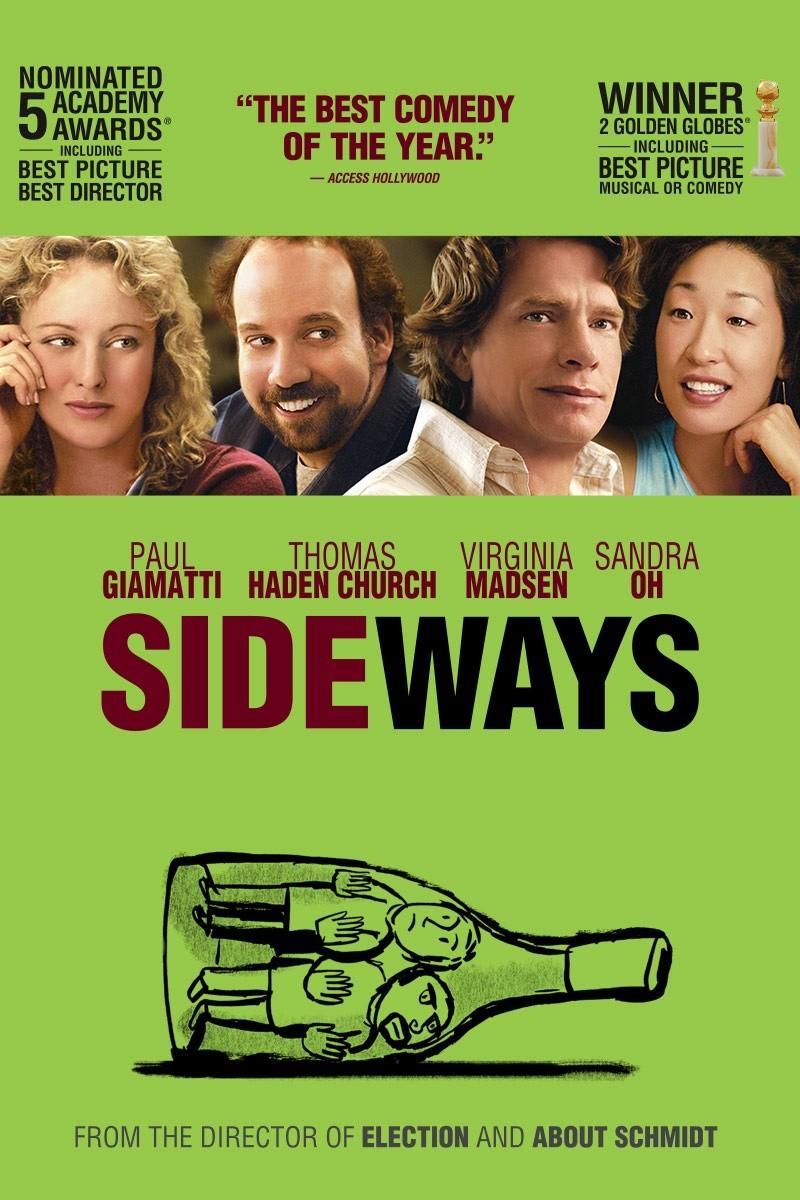 Vista
#Sideways es una comedia de viaje encantadora, reflexiva y a menudo, divertida decididamente madura llena de excelentes actuaciones gracias a #PaulGiamatti, #ThomasHadenChurch y la dirección y escritura llena de pasión de #AlexanderPayne.🍸🍷🥂