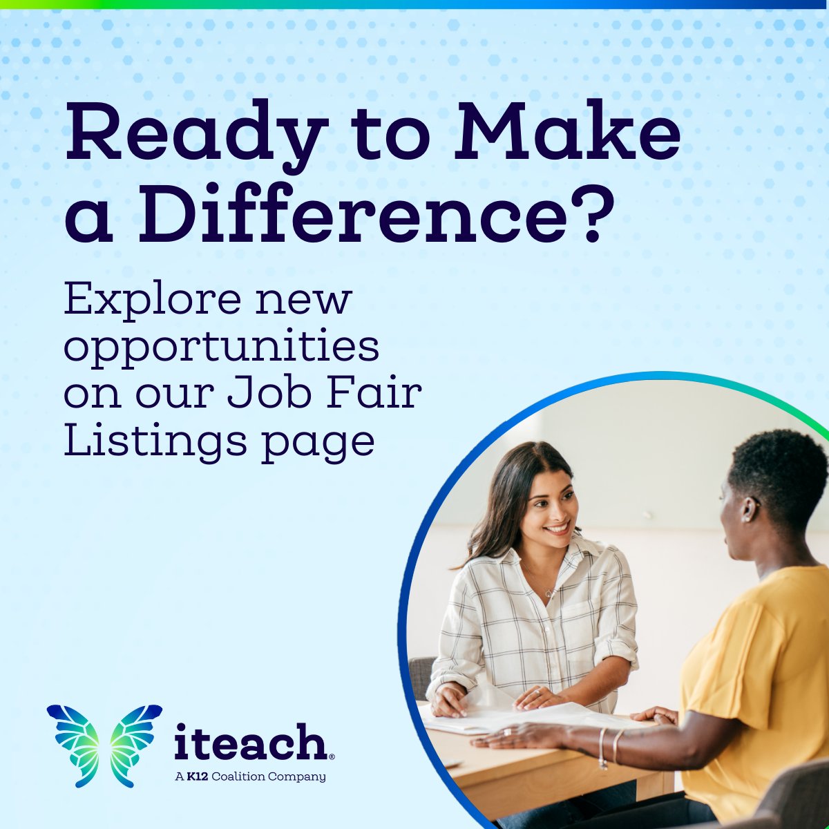 Visit our Job Fair Listings page and discover school districts near you holding job fairs this weekend! Your next opportunity is just a click away. 🍎 iteach.net/teacher-job-fa… @mesquiteisdtx @RoundRockISD @WeatherfordISD @WacoISD @coppellisd @leisd