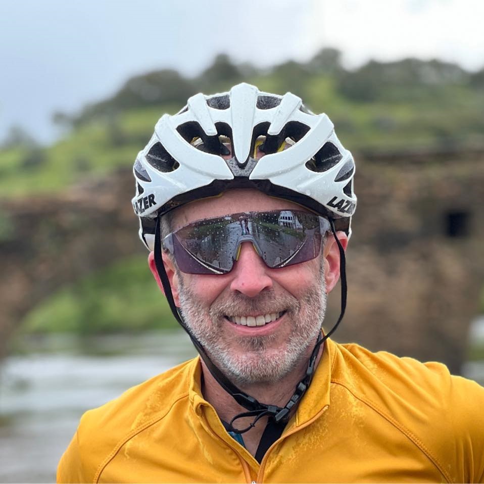 DMRF Board Member Jon Davis raised >$22k for dystonia research in 2023. For 2024 he's riding 4k miles through Portugal to raise $20k. Support Jon on his #Ride4Us journey and donate to dystonia research. Learn more at: bit.ly/3YqyTRt. #riding4us #dystonia