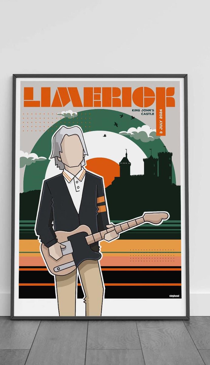 Poster created for @paulwellerHQ gig in Limerick. #paulweller #limerick #posterdesign #tourposterdesign @PaulWellerNews