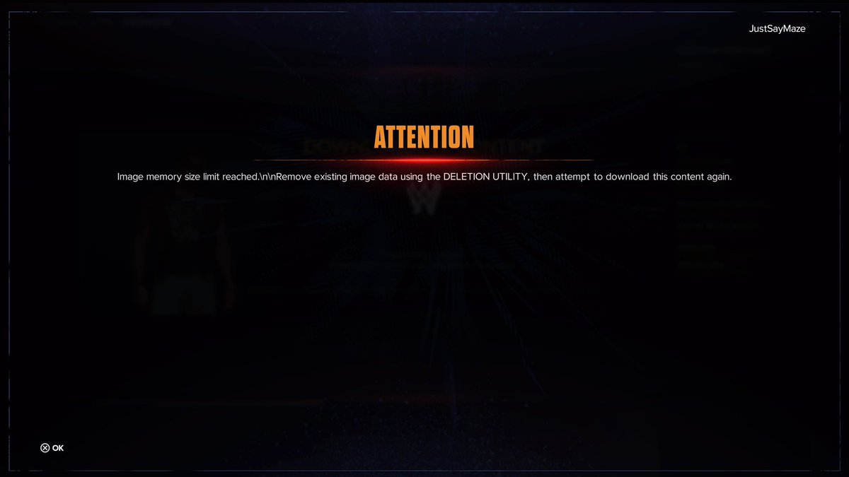 yooomaze's tweet photo. This is literally ruining #WWE2K24 for me

Literally unplayable because I cannot download what I should be able to download

Fix these bugs. #WWE2K24 #WWE2KShowdown @WWEgames @2KSupport @WWE2Kdev @ITZLexieP @TruBWill @CornellGunter_ #FixWWE2K24 #2KSupport https://t.co/8BRo1nVLYO