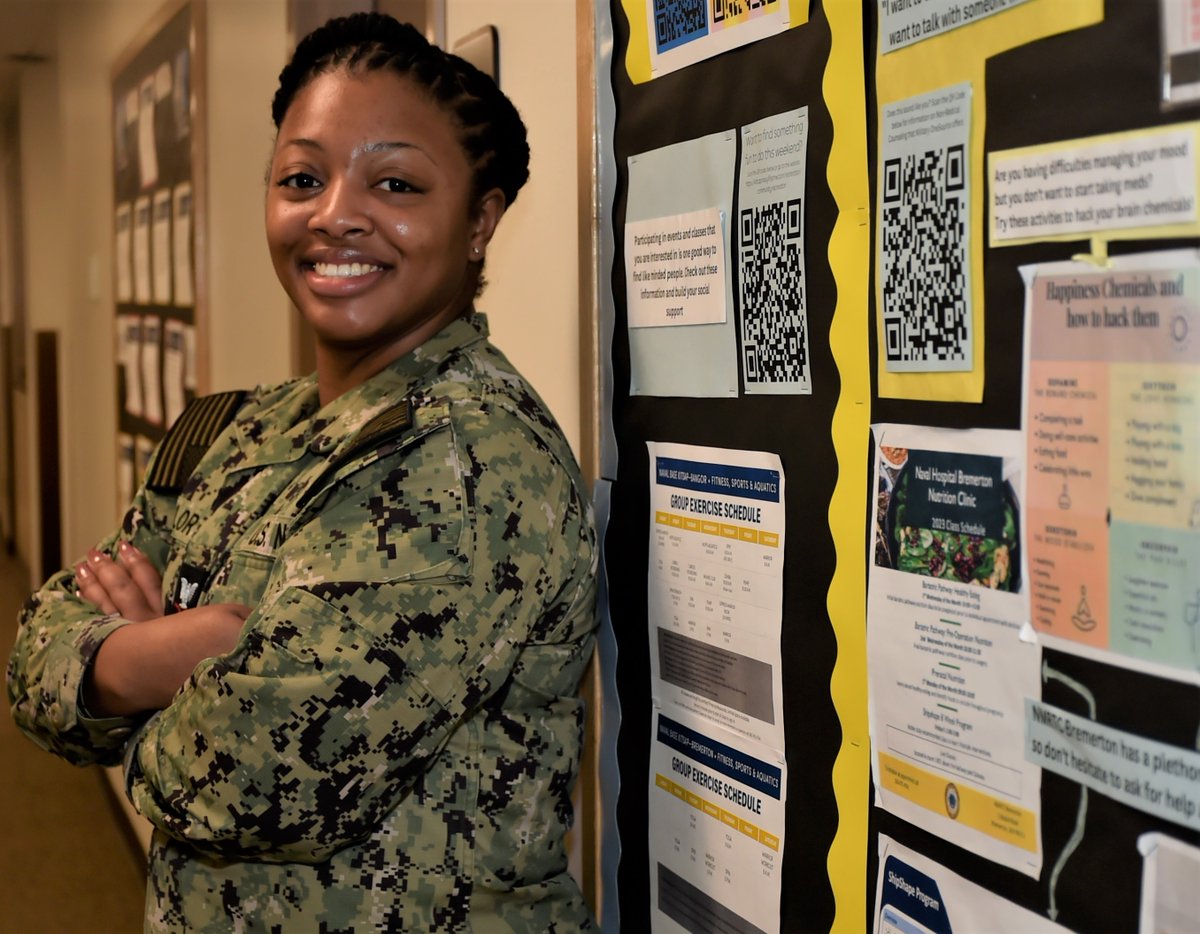 #ICYMI: Learn how HM3 Anaya Taylor helps service members navigate mental health care. dvidshub.net/news/464415/am… @NavyMedicine @MilitaryHealth #MilitaryMedicine #BlackHistoryMonth #DHAProud