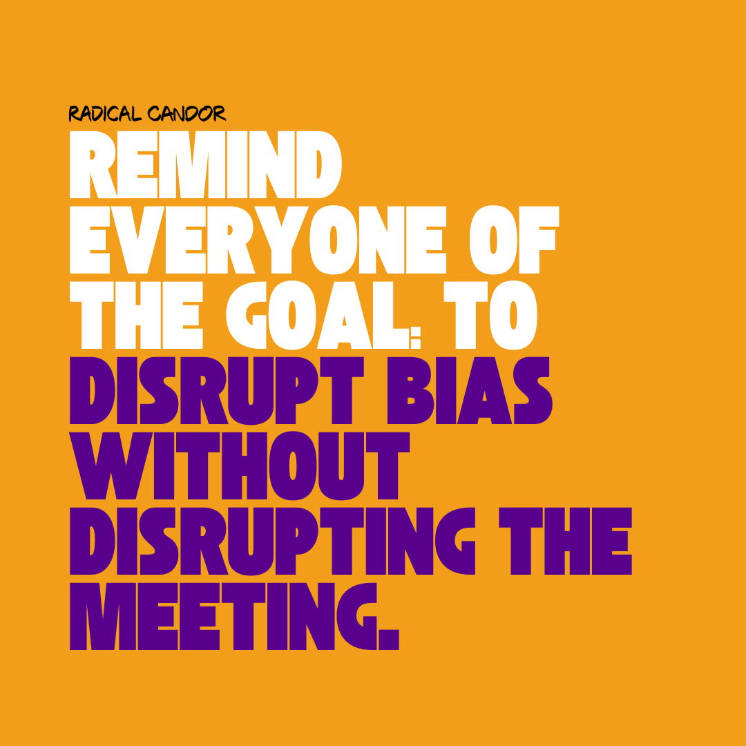 Disrupting bias without derailing meetings is key. Hold up mirrors, not swords. Silence isn't respect; it's complicity. Pre-order 'Radical Respect' now and transform your workplace dynamics. Click here: amzn.to/47zhEB4 💜🧡 #RadicalRespect #BookLaunch #PreOrder