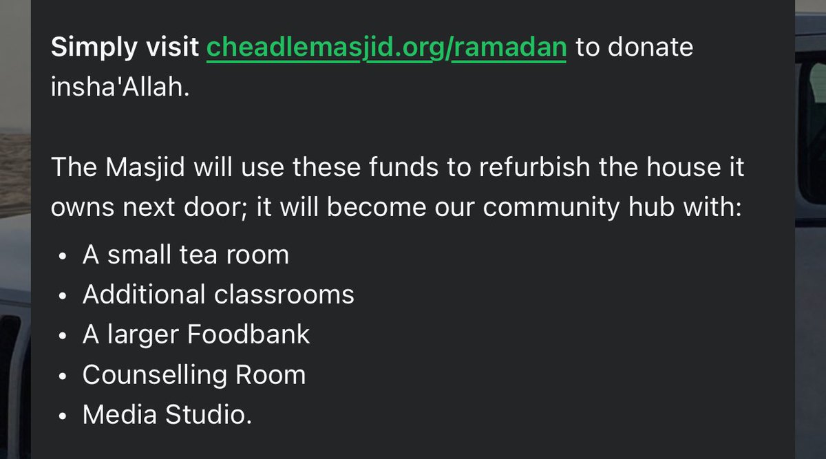 @CheadleMasjid  what about the significant lack of prayer space !!!!