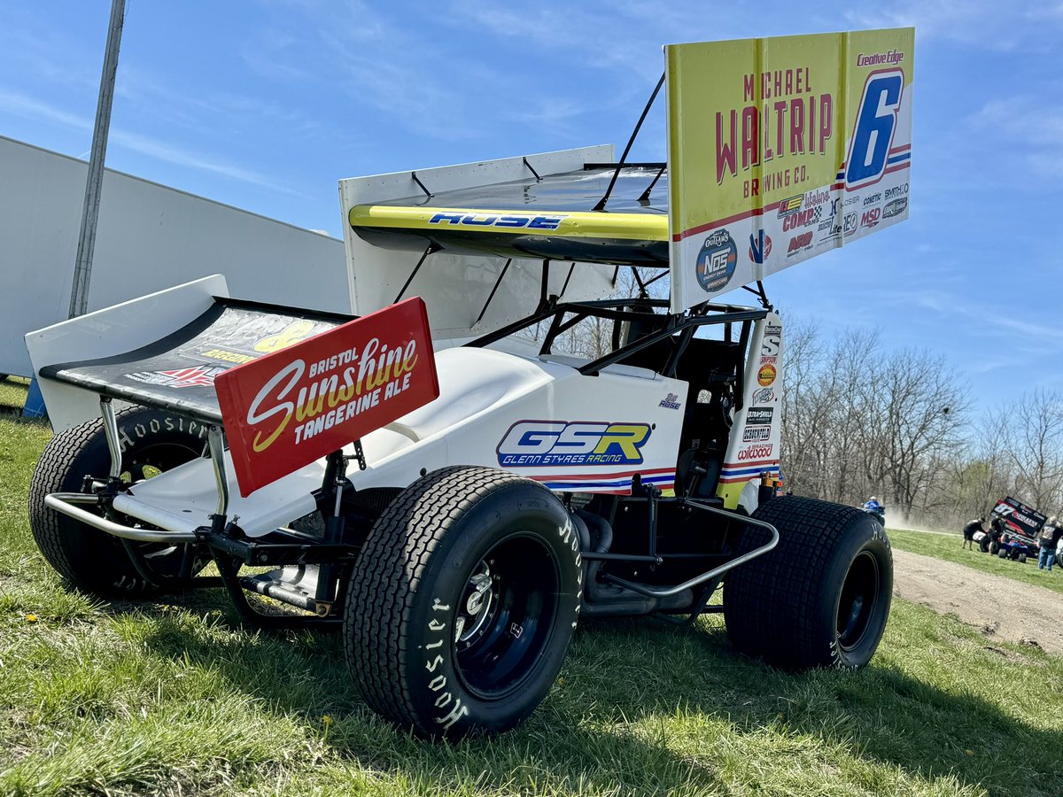 The World of Outlaws @NosEnergyDrink Sprint Car campaign rolls into @US36raceway for @BillRose6_rose! Tonight piloting the @WaltripBrewing #6 he’ll look to improve his best US 36 finish, 16th in 2006.