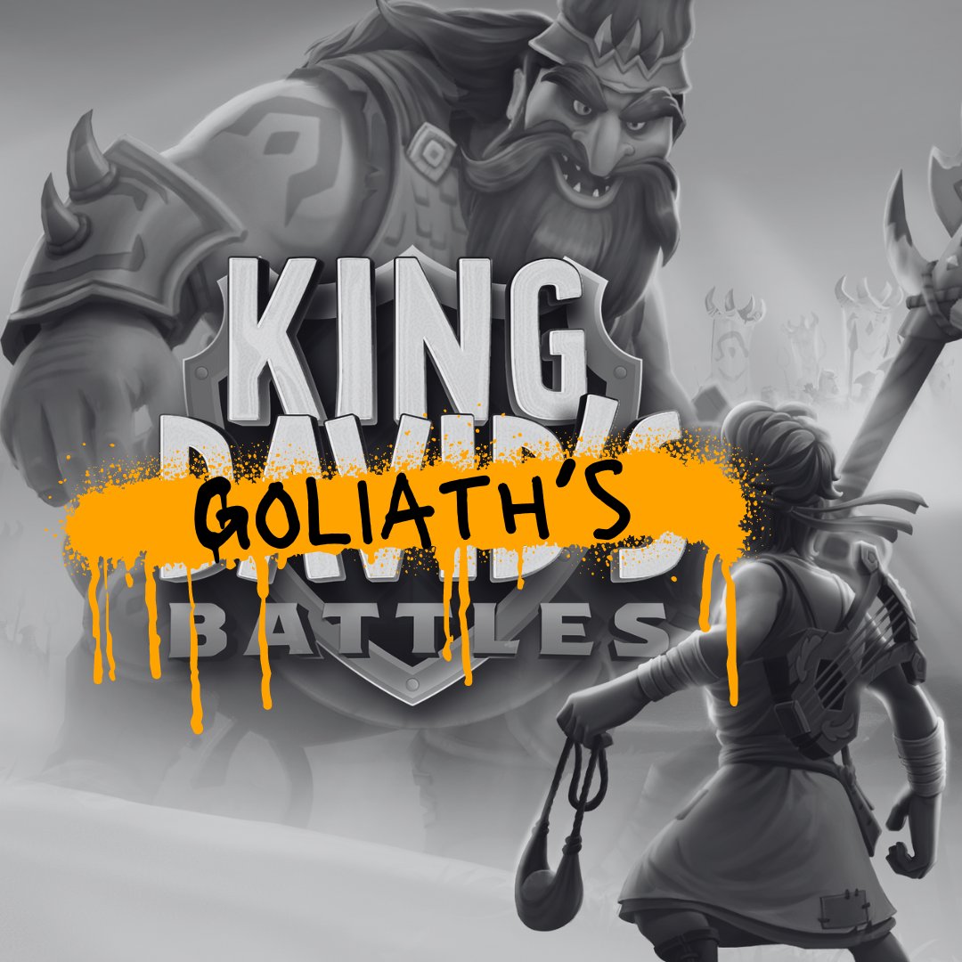 King GOLIATH'S Battles has a MUCH better ring to it. Don't you think? 😈 - Goliath