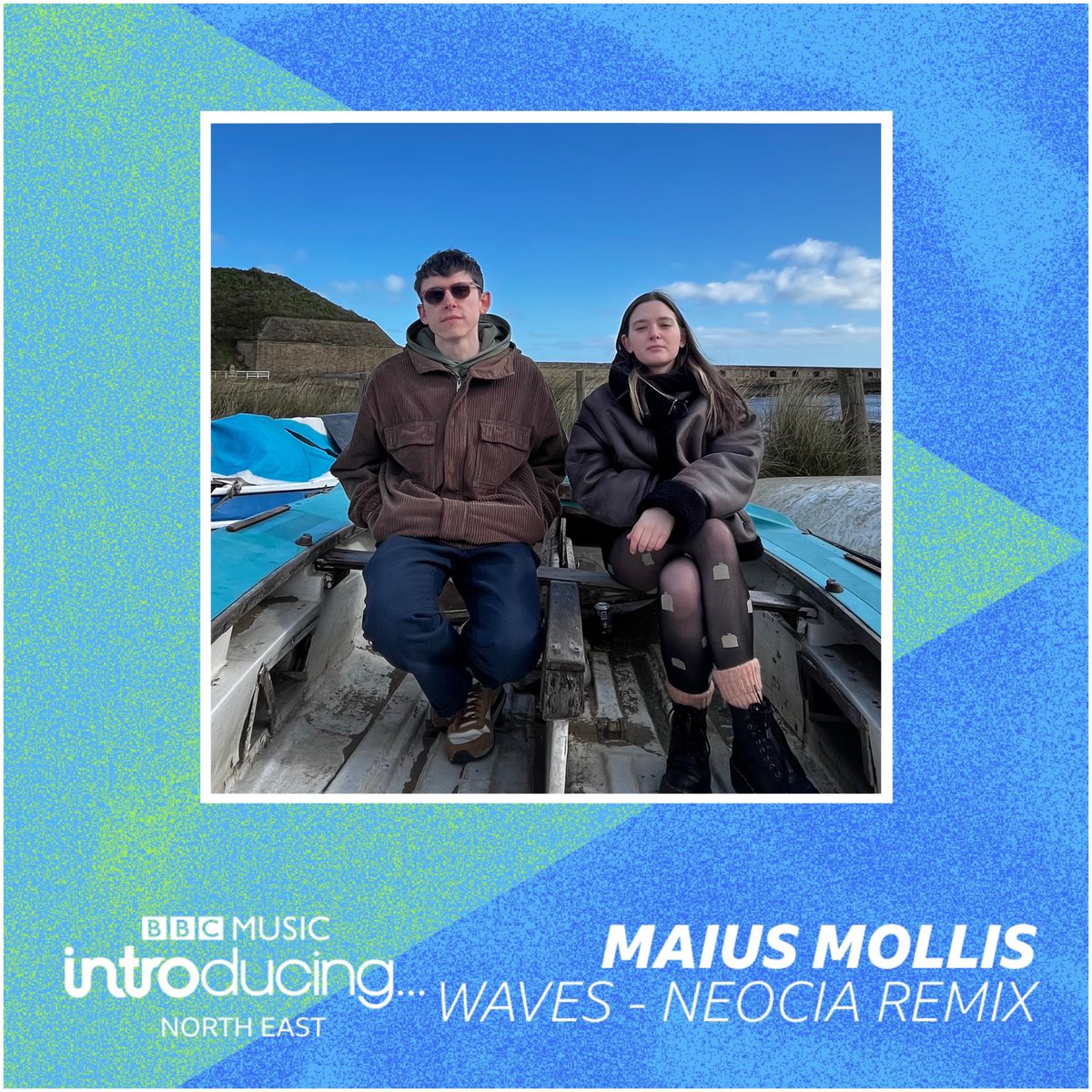 Waves remix is out! Thanks for all the love in it today and to @bbcintroducing for giving us a spin 🩵 Stream it here: kycker.ffm.to/wavesneocia