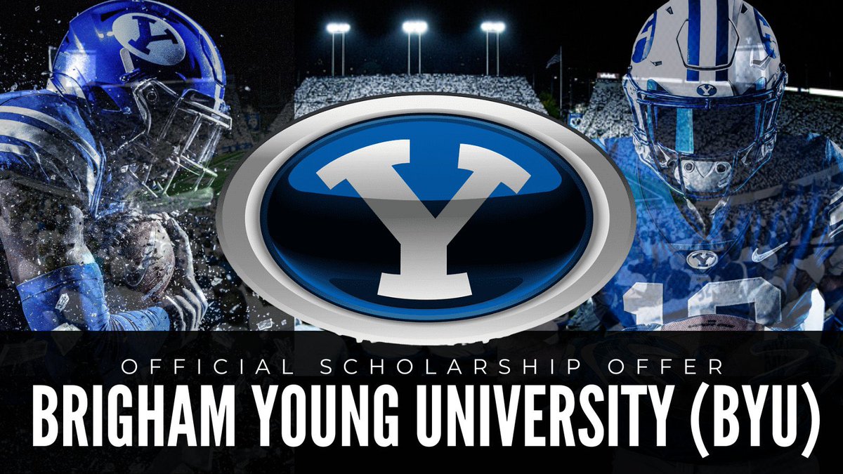 Brock Harris recently visited #BYU: “I had a great time there. Coaches really made me feel welcome and wanted. Coach Gilbride is amazing. The vibe was really good. I had a lot of fun with Helaman on the side lines just thinking about playing at the next level. Was really cool.”