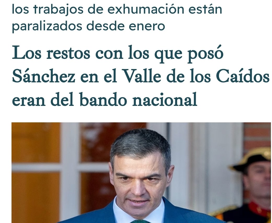 No se puede ser más patético que Pedro Sánchez