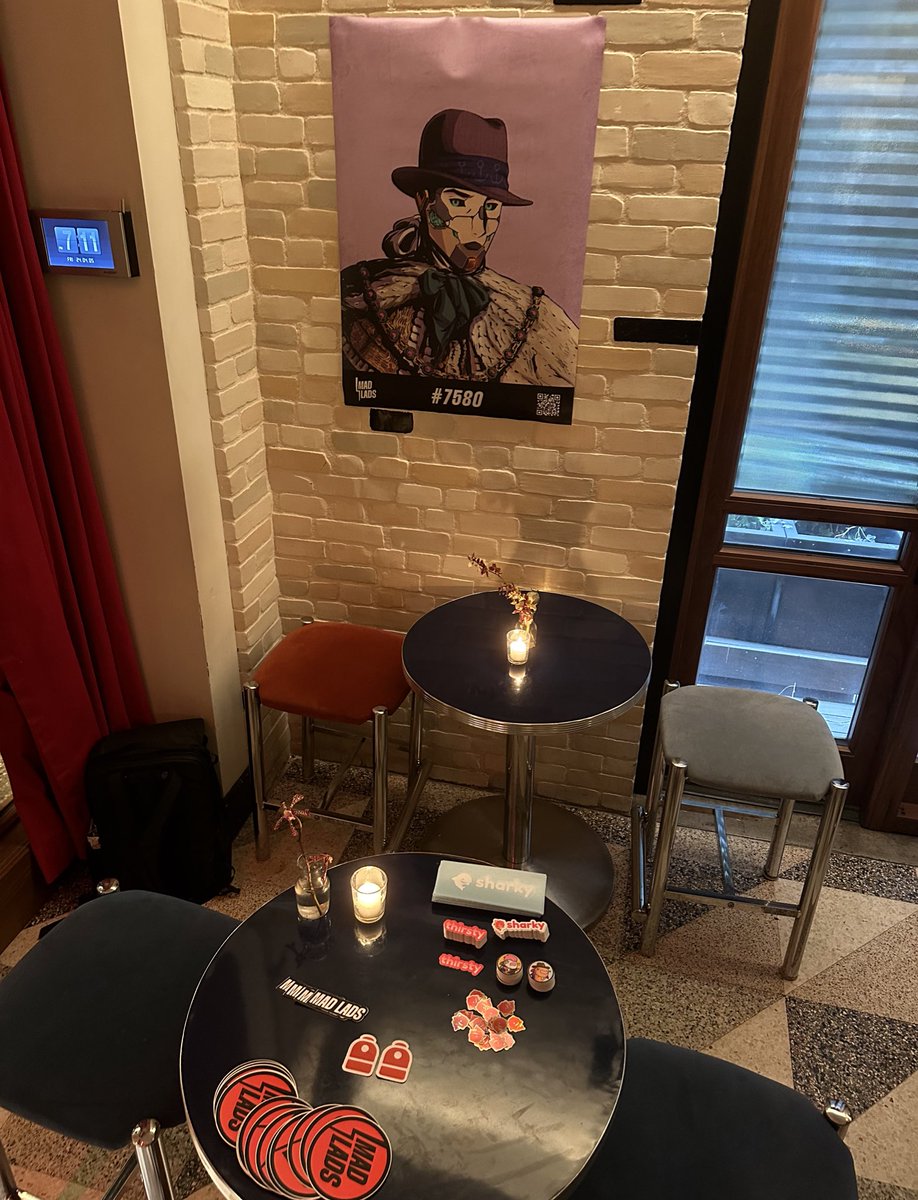 PoisedM1's tweet photo. The @MadLads x @SharkyFi Alpha is here at the MadLads NYC event 

Sharx it. https://t.co/ulnSu92jCE