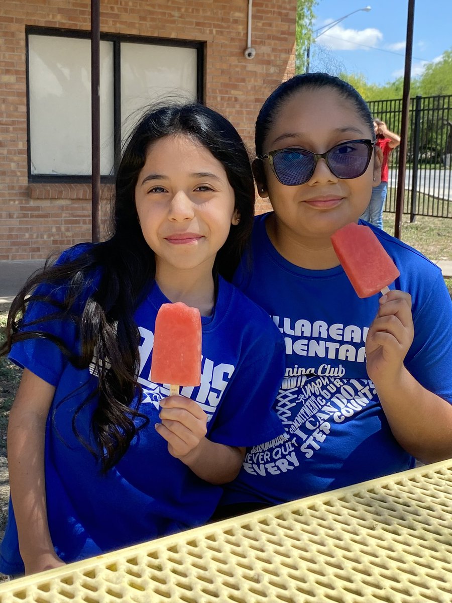 Reading is a celebration of the mind’s journey through words. 4th grade class celebrating their top Reader reward! #paletas