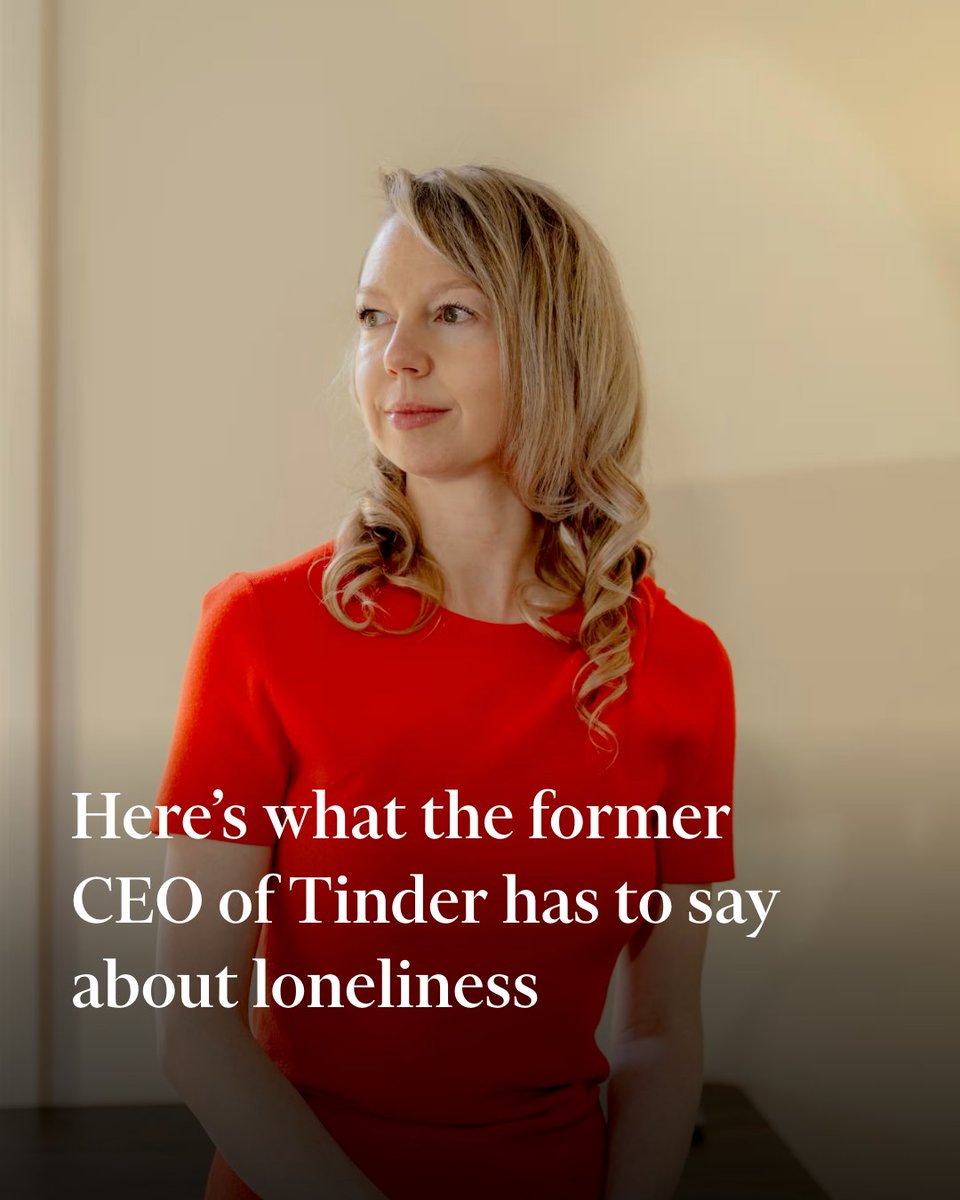 Renate Nyborg was the boss of the world’s most popular dating app, Tinder, until she quit in 2022: on.ft.com/49pk6ui