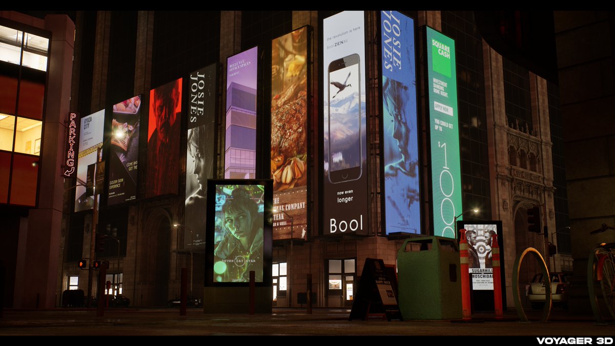 polypusherjake's tweet image. New Billboards pack just dropped!
unrealengine.com/marketplace/en…
artstation.com/artwork/EvRKA0
#3dartist #3dart #UnrealEngine #gamedev #gamedevelopment #lumen