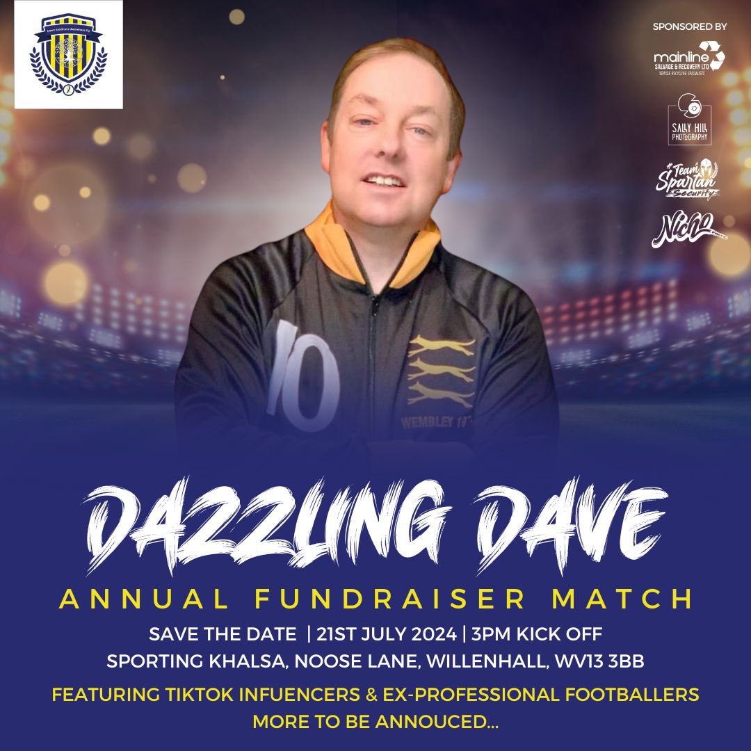essingtondsa's tweet photo. A big welcome to our next guest for the charity game 

Dazzling Dave ✨

Wolves Content Creator, Founder of the award winning Always Wolves Fan TV &amp; Podcast which has over 33k subscribers on YouTube and Fan Writer for BBC Sport

#forjax https://t.co/dsNKQ5nUDB
