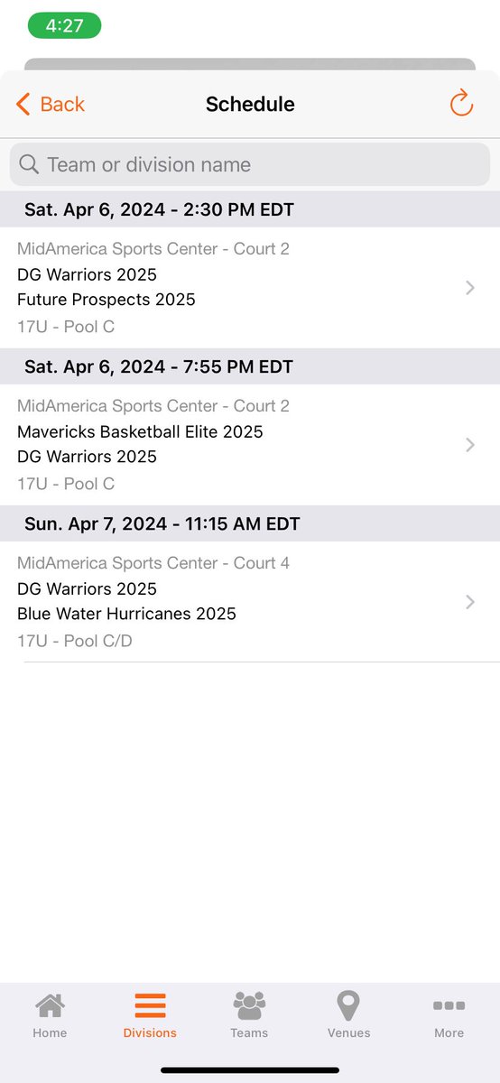 dgwarriors_'s tweet photo. Schedule for this weekend in Kentucky for the Prep Hoops Circuit Session 1. Should be a good one! @PHCircuit @PrepHoopsOH @PrepHoopsKY https://t.co/YEZdRtjsMp