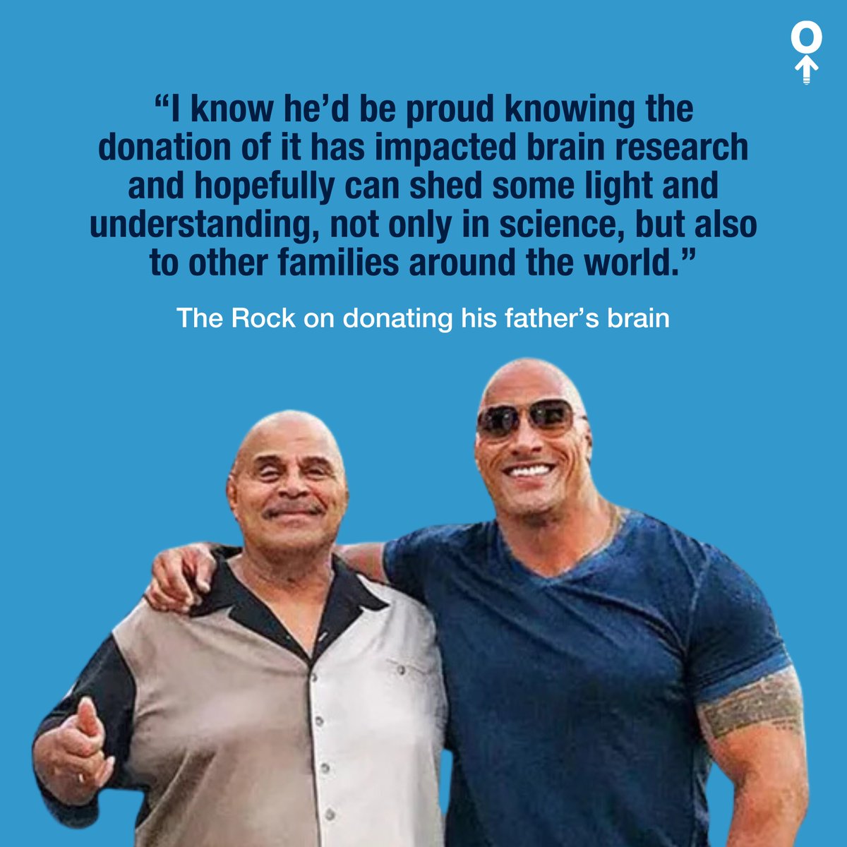 He'll fight alongside Roman Reigns & the Bloodline at #WrestleMania , but did you know @TheRock is also part of the CLF family? When WWE Hall of Famer Rocky Johnson passed away in 2020, The Rock donated his father's brain for concussion & CTE research. His full statement below: