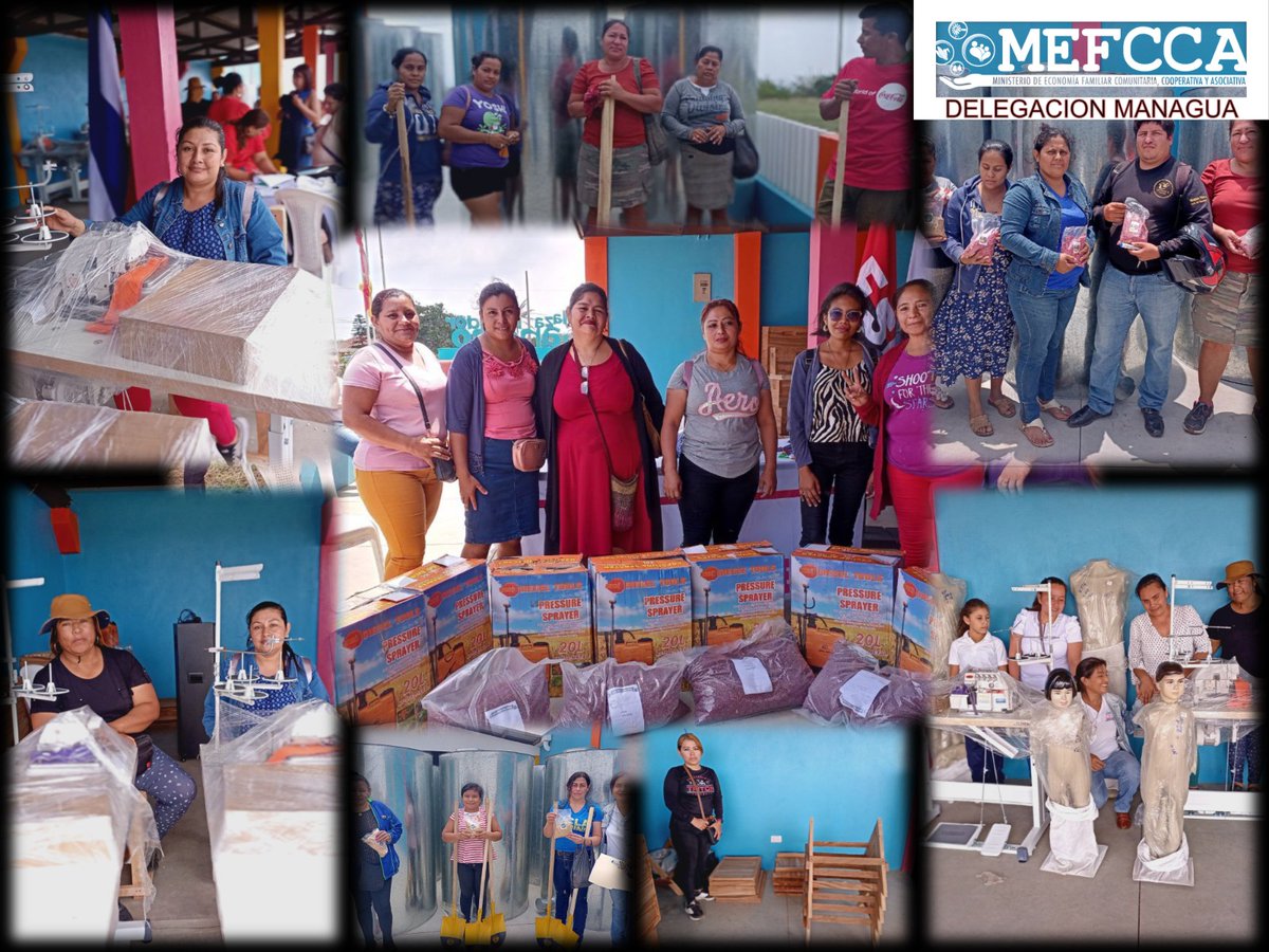#MEFCCA #NICAVIDA #ELCRUCERO #LAPAZCAMINO 78 protagonistas  reciben el dia de hoy herramientas para mejora de sus medios de vida #buengobierno promoviendo la agricultura, apicultura, costura y venta de granos básicos