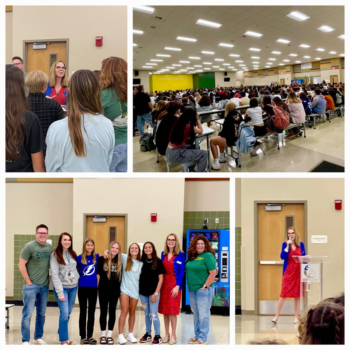 Thank you @CypressMiddle for the warm welcome today! It was terrific to talk with over 400 7th-graders about civic engagement, advocacy, and civility. I may have thrown in a little math, too. 😉 Our future is in good hands with these young people. @pascoschools #Civics