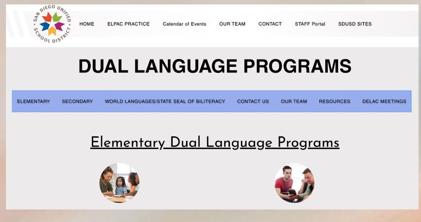 SDUSD Multilingual Education Department tweet media