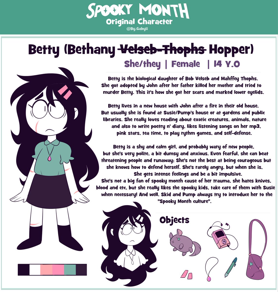 Betty Velseb New Reference Sheet !! ✨ Updated, and reposted after