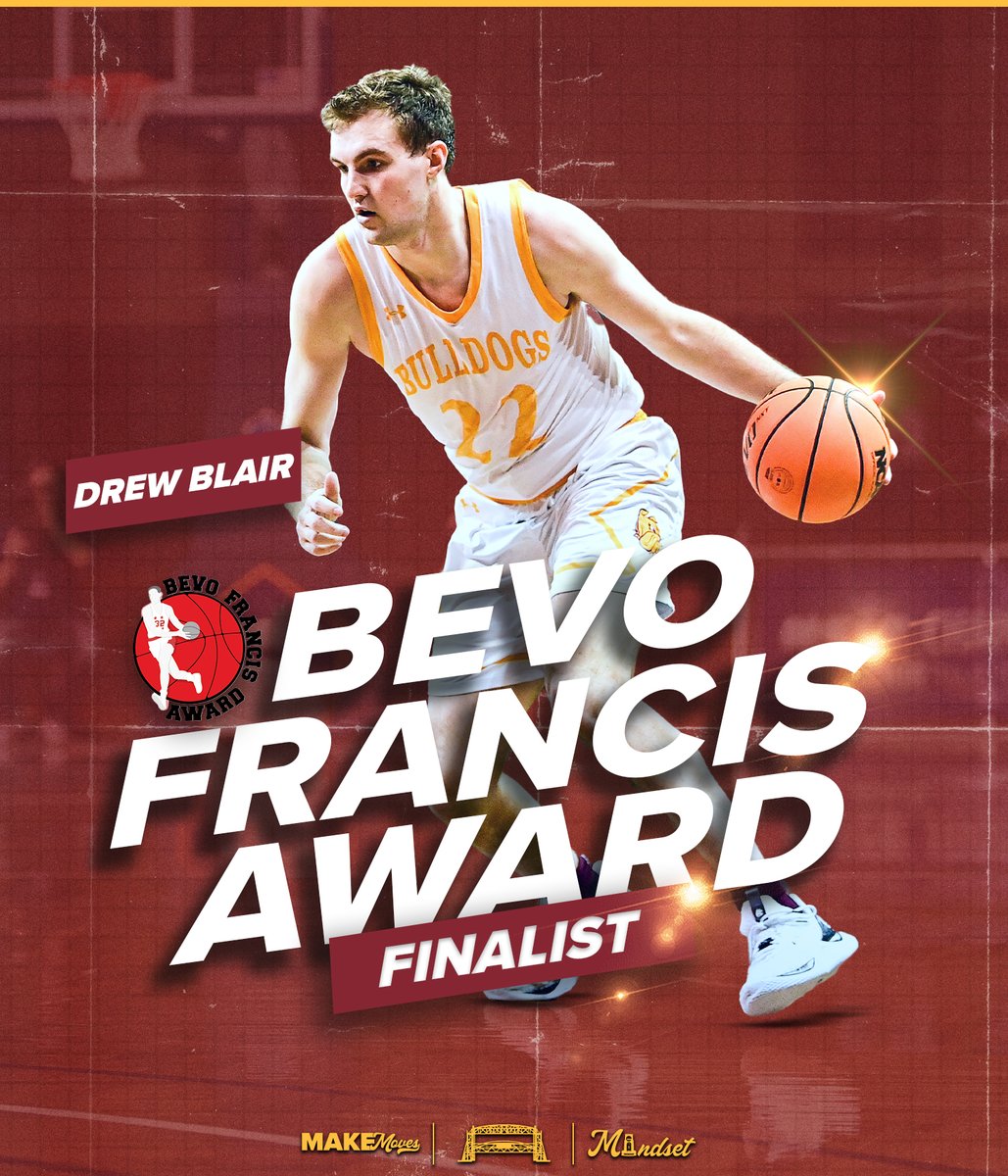 Blair Named 2024 Bevo Francis Award Finalist Story: umdbulldogs.com/news/2024/4/5/… #BulldogCountry