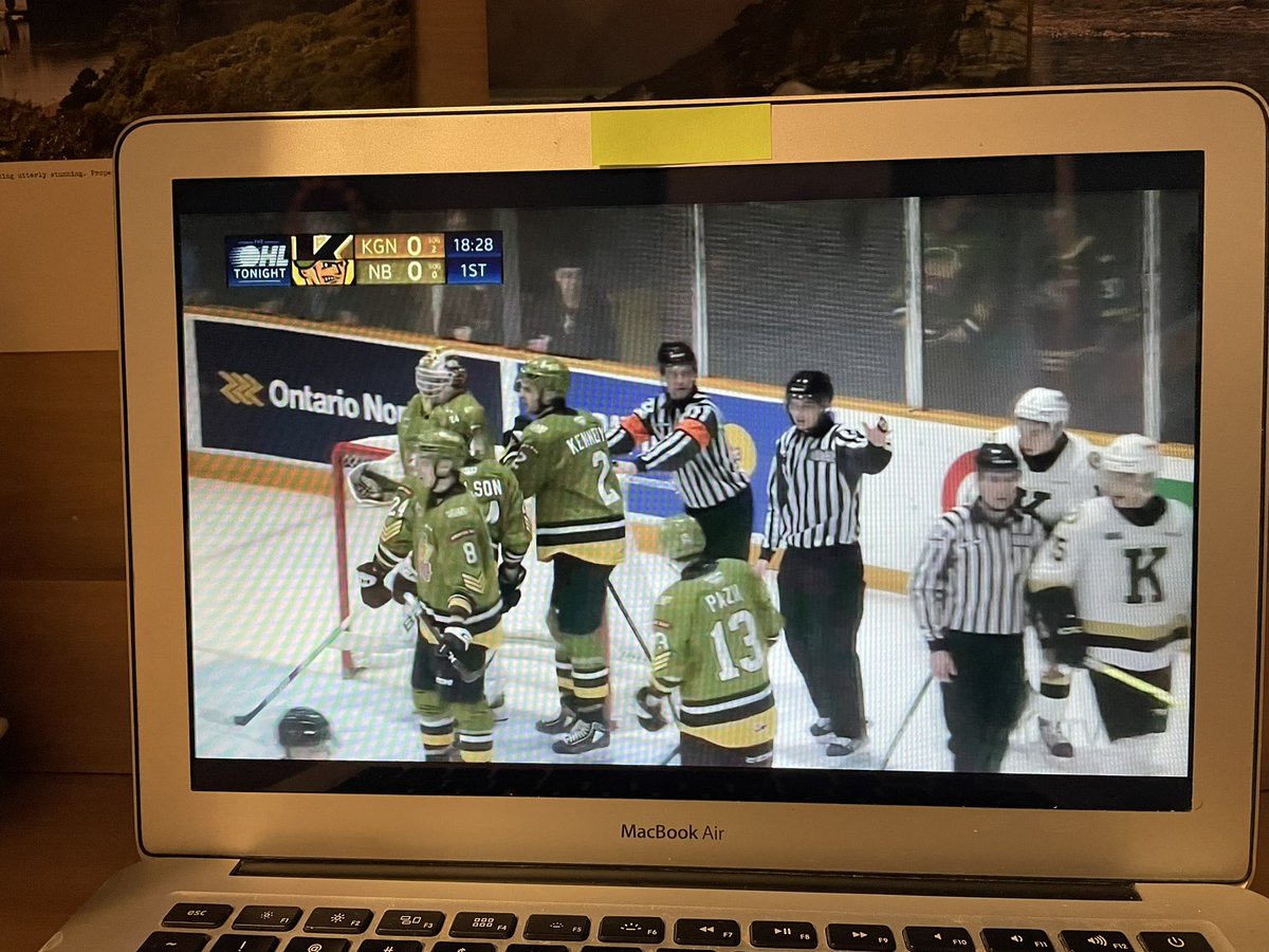 👋🏻 Ranjan and Greg <a href="/yourtvnorthbay/">yourTV North Bay</a>. 

Game 5 for the <a href="/KingstonFronts/">Kingston Frontenacs</a> and <a href="/OHLBattalion/">North Bay Battalion</a>. North Bay leads series 3-1 and can close out Round One of the #OHL playoffs with a win tonight.