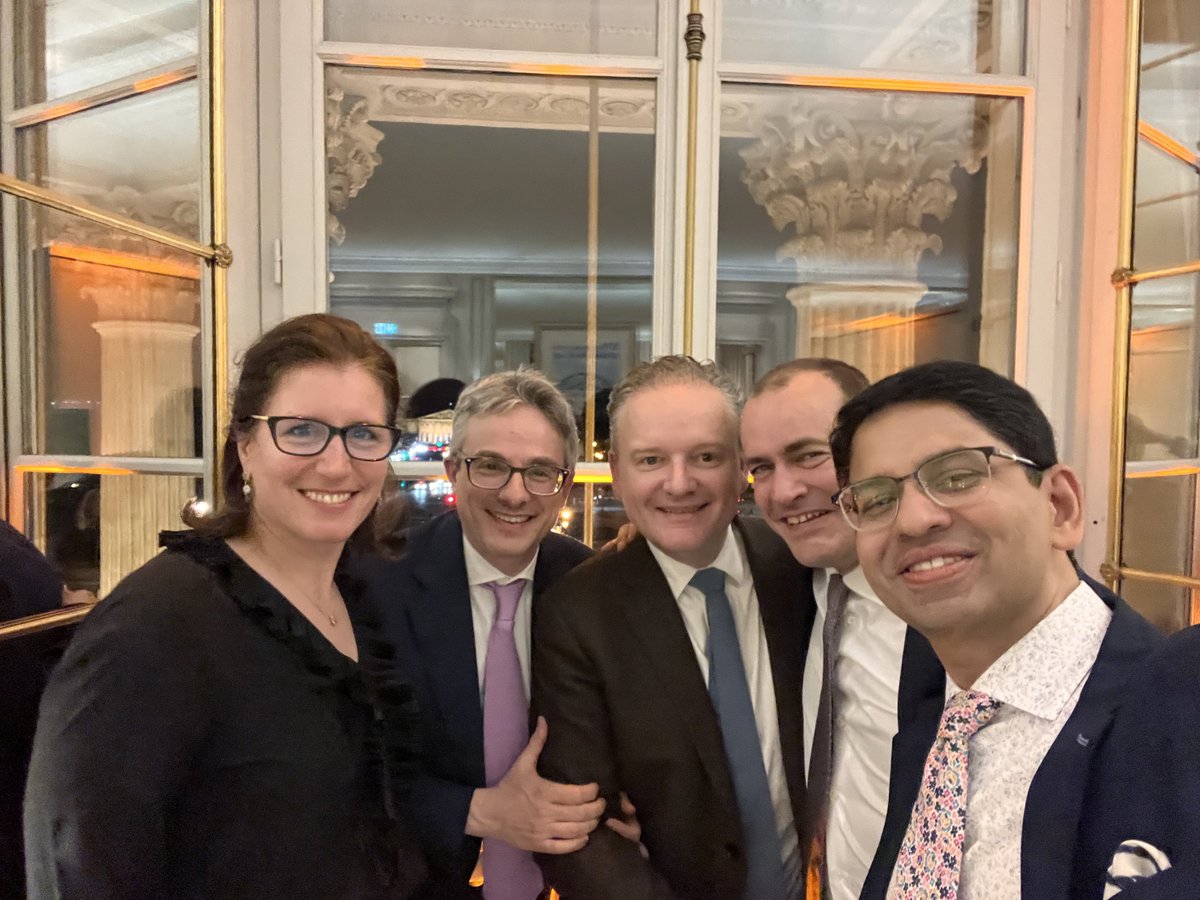 Fabulous editors dinner hosted by Prof @MRoupret at Automobile Club de France #EAU24