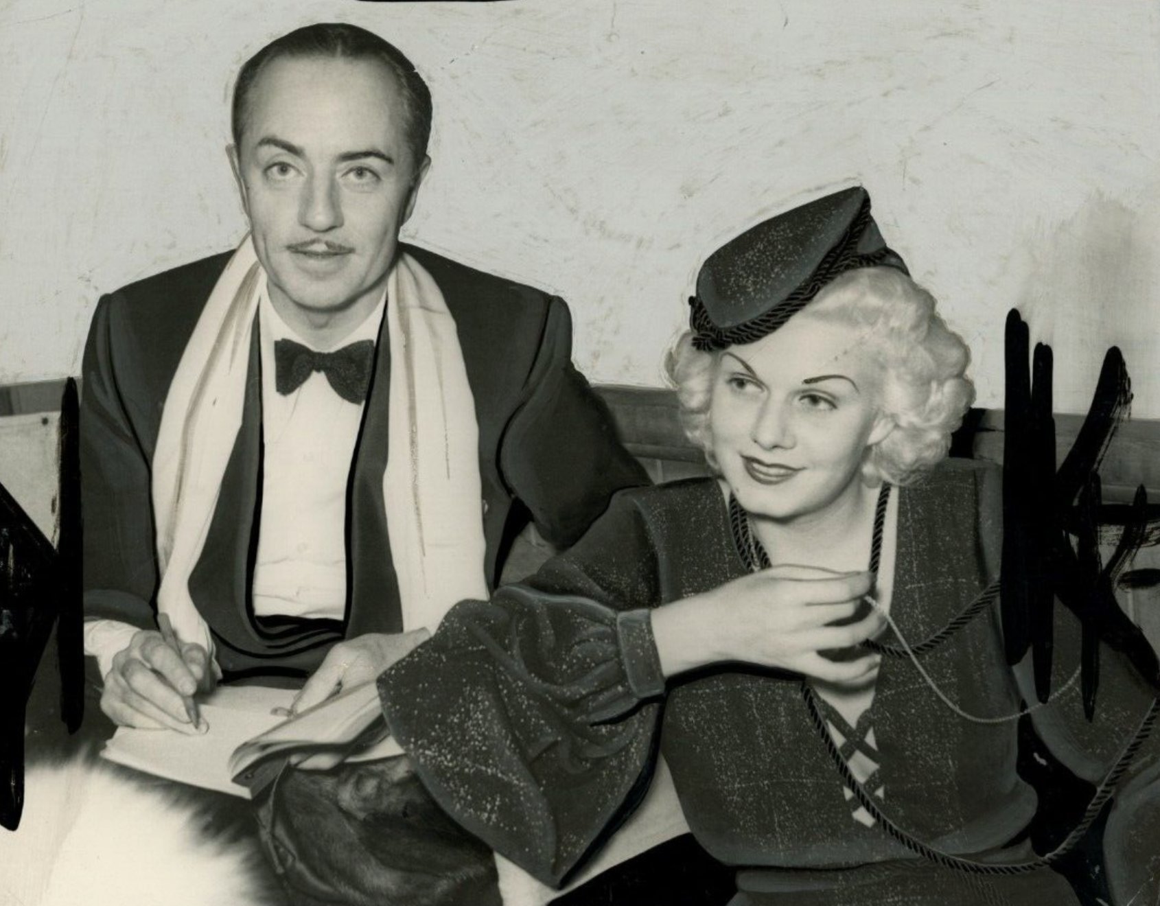 WallaceReid* on X: "Engaged couple William Powell, Jean Harlow, sadly they  never got to be man & wife https://t.co/bzgQerv1XV" / X
