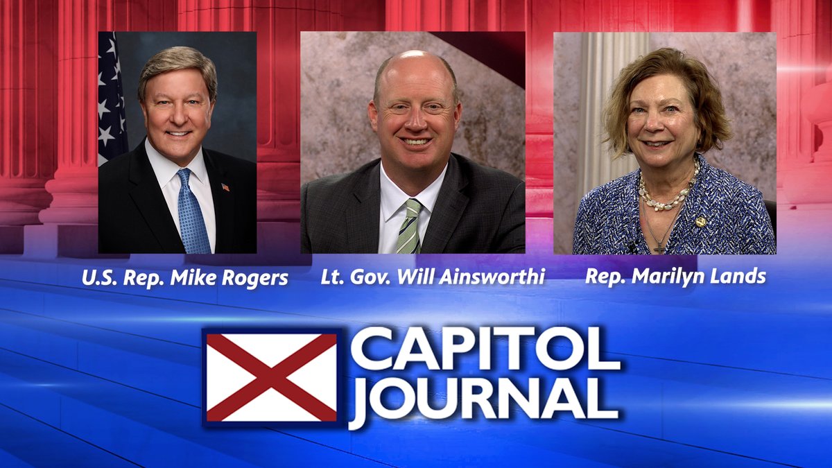 We're covering another busy week in the Legislature, including on medical marijuana & gambling. Todd's guests: ▶️@RepMikeRogersAL on global threats & congressional gridlock ▶️@willainsworthAL on workforce bills ▶️@MarilynForAL on her big election win 7:30 @APTV! #alpolitics