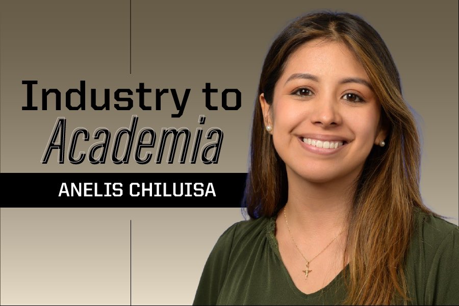 🌟 Meet Anelis Chiluisa, a Sr. Scientist at pharmaceutical powerhouse Eli Lilly. 🌐 She shared her story of integrating industry and academia and how the PMP has enriched her skillset and knowledge base. Read about Chiluisa’s experience on our website! #Purdue #ChE #PurdueChE
