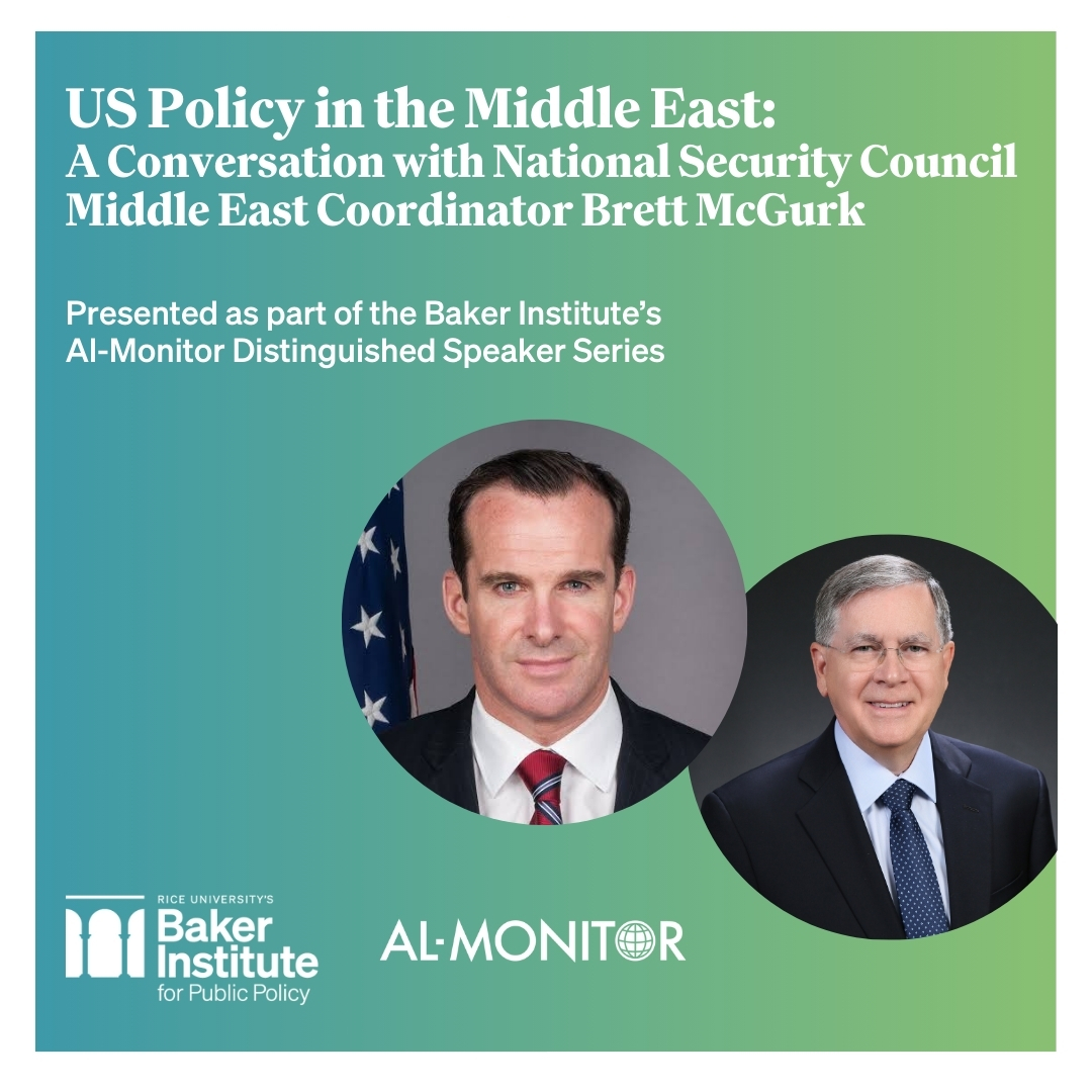 UPDATE: Due to recent developments in the Middle East, this event has been rescheduled for May 8. Launching @AlMonitor’s new series, @brett_mcgurk will discuss the #Gaza conflict, humanitarian support, and regional security with Director @AmbSatterfield. bit.ly/3VxawCl